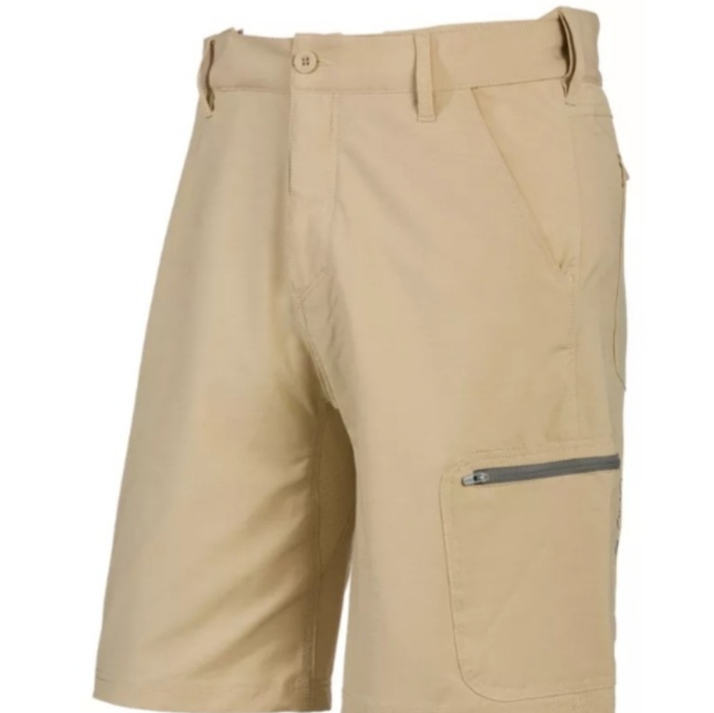 HUK NxtLvl Tan Shorts